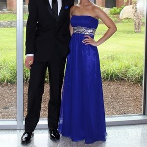 Royal Blue Prom Dress For Sale!